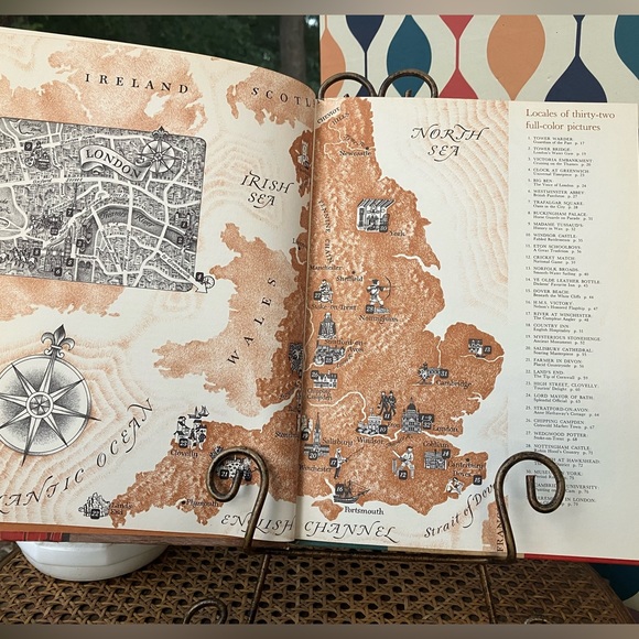 1964 Let's Travel in England A Travel Press Book Fifth Printing - Picture 3 of 11